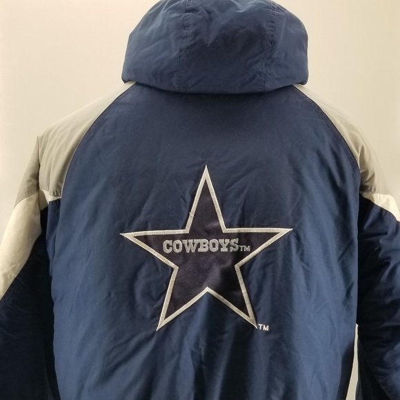 Vintage Dallas Cowboys NFL Gameday By Turbo Sportswear MenPuffer Jacket Size XL - Picture 8 of 11